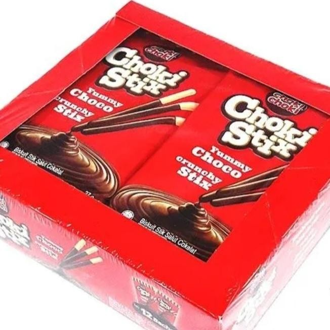 

CHOKI STIX 12 X 38 GRAM - CRUNCHY STICK CHOCOLATE