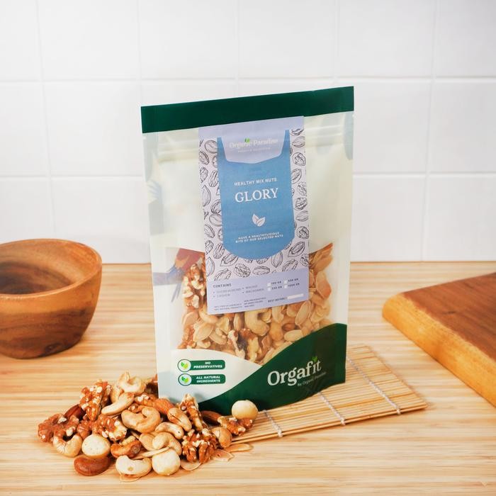 

ROASTED MIX NUT 500 GRAM / KACANG MIX NUT PREMIUM 500 GRAM ORGANIC PARADISE