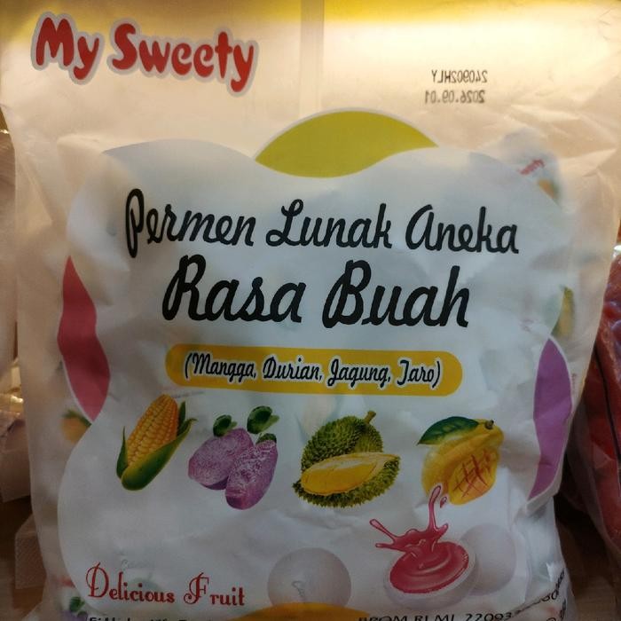

PERMEN LUNAK MY SWEETY ISI 100 PCS 360G MANIS CANDY FOOD MAKANAN CAMILAN SUSU