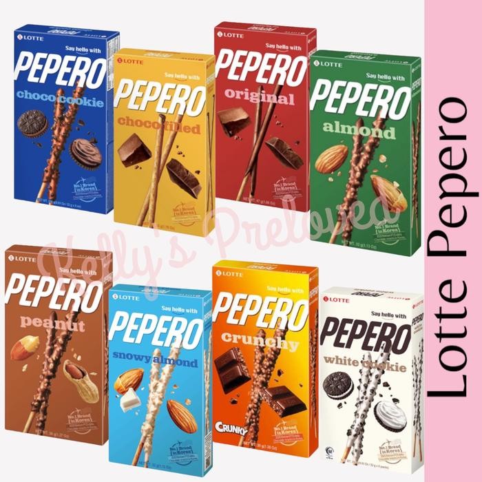 

LOTTE PEPERO ALL VARIANT CHOCO COOKIE ALMOND ORIGINAL
