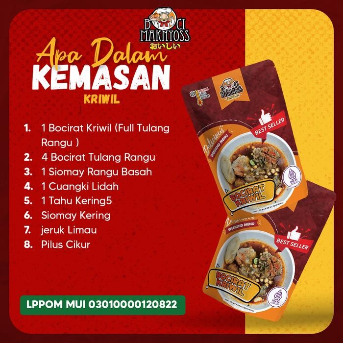 

PAKET FAVORITE BOCIAT MAKNYOSS ( BOCIRAT BERANAK - AYAM TETEL - KRIWIL)
