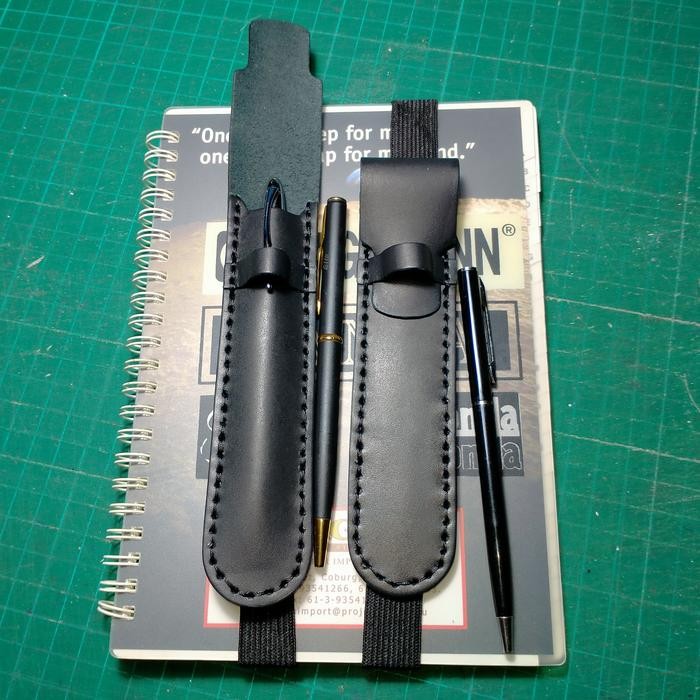 

pen holder agenda, pen case + karet utk pasang di agenda