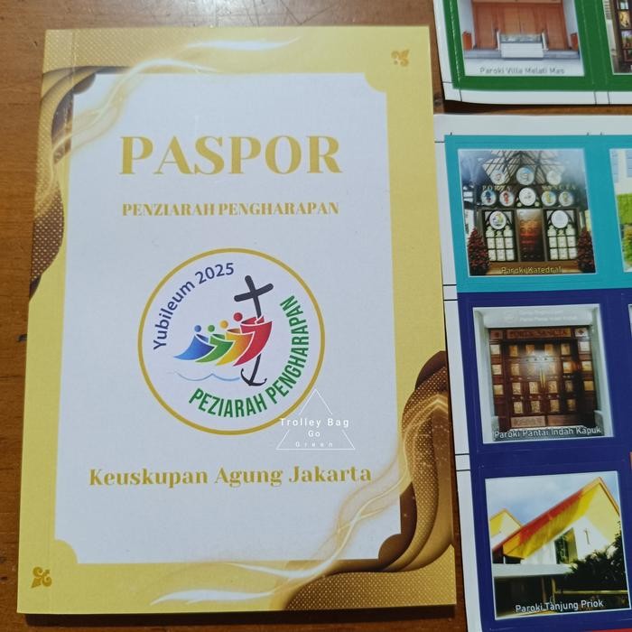 

yubelium buku paspor peziarah pengharapan tahun yubelim 2025 porta sancta luce