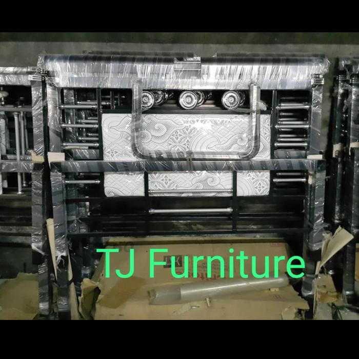 Ranjang Besi Nimalis/Tempat Tidur Besi/Divan Besi No. 3 Uk 120X200Cm