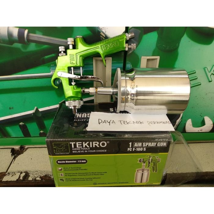Bagus Spray Gun F 100 S Tekiro Semprotan Cat Tabung Bawah Tekiro