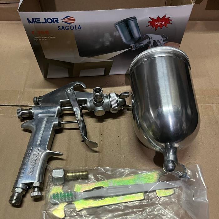 Termurah Spraygun Mejor Sagola F75 Tabung Atas