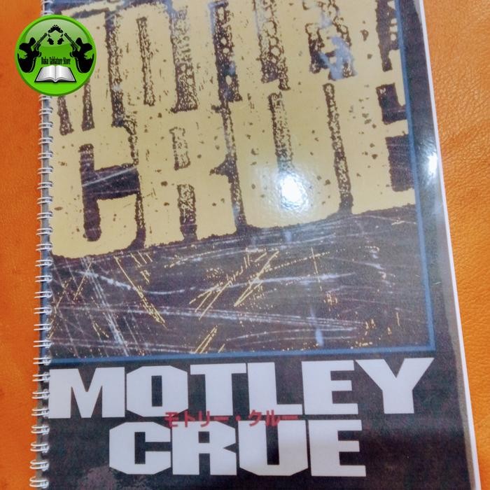Buku Tablature Gitar Motley Crue - Motley Crue Album
