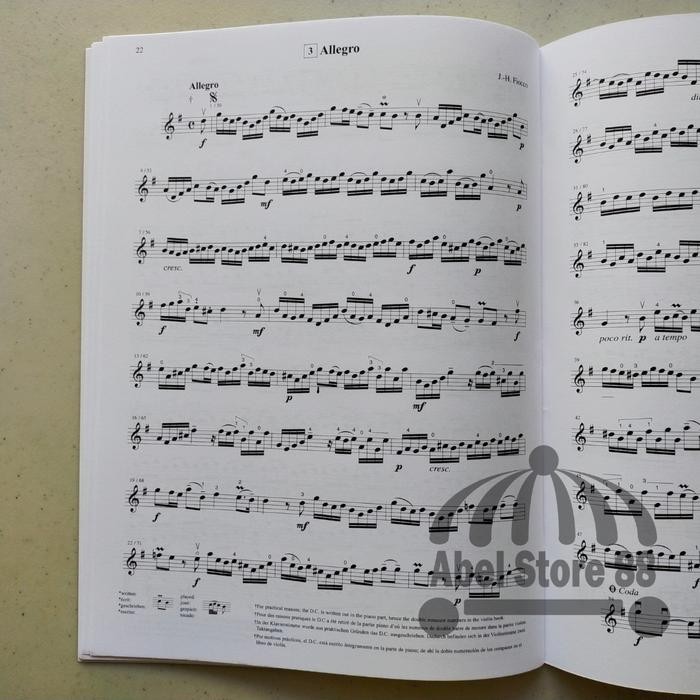 Suzuki Violin School Volume 6 + CD Violin Part - Buku Belajar Biola