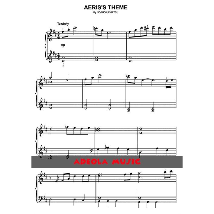 Buku Piano Soundtrack Film / (PF-152) FINAL F*NTA*Y EASY PIANO