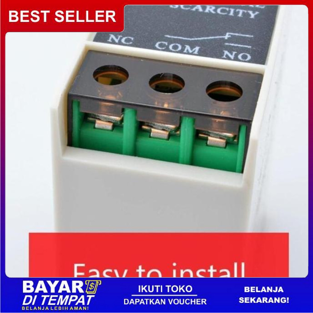 FREE ONGKIR PHASE FAILURE 3 PHASE MODULE RELAY PHASE FAILURE RELAY UNDER VOLTAGE PROTECTION 220V