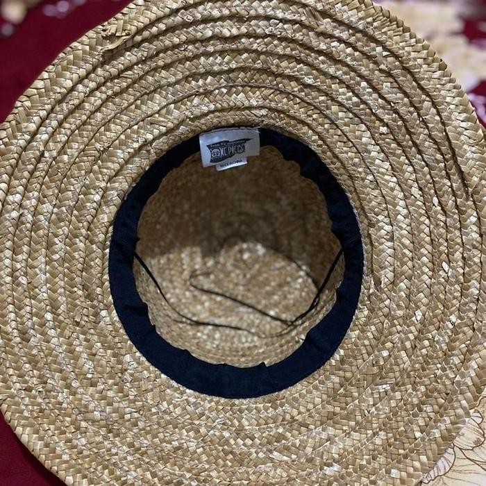 TOPI JERAMI MUGIWARA LUFFY ONE PIECE OFFICIAL MERCHANDISE