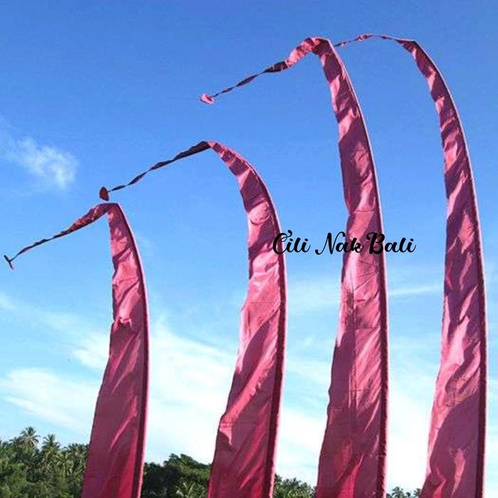 UMBUL UMBUL BENDERA BALI MURAH 3-4 METER