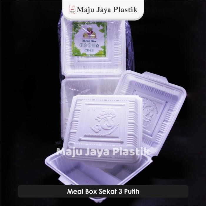 (Allthebest) MIKA nasi SEKAT 3 isi 20 FOODGRADE/ mika BENTO bs MICROWAVE