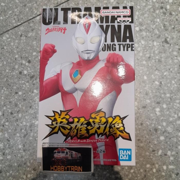 BANPRESTO HERO BRAVE STATUE ULTRAMAN DYNA LONG TYPE FIGURE