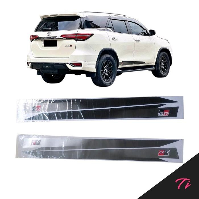 Stiker List Body Fortuner Gr / Stiker All New Fortuner 2022 / Stiker Fortuner Gr Sport / Fortuner