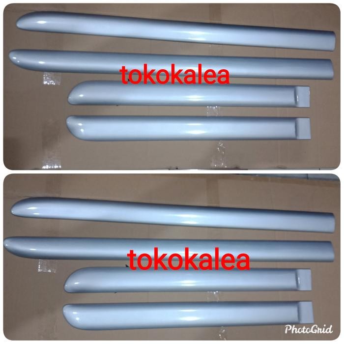 List Body Samping Mobil Rush Terios Lama Silver Side Body Molding Rush