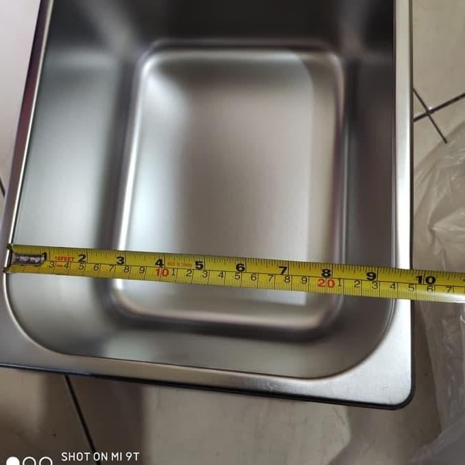 Deep Fryer Pan / Penggorengan Kotak / Wajan Kotak / Stainless