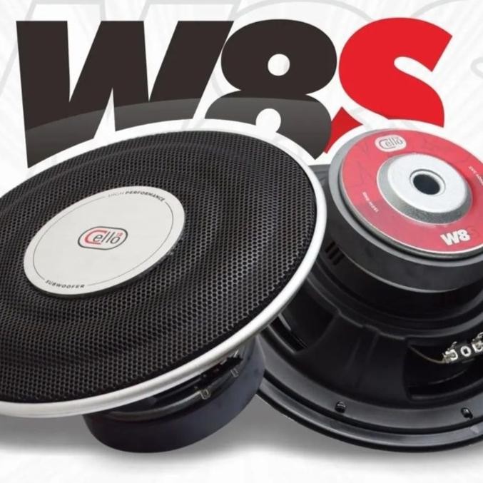Termurah Subwoofer Oem Aktive Cello 8Inch W8Sl Ultimate Pajero-Xpander