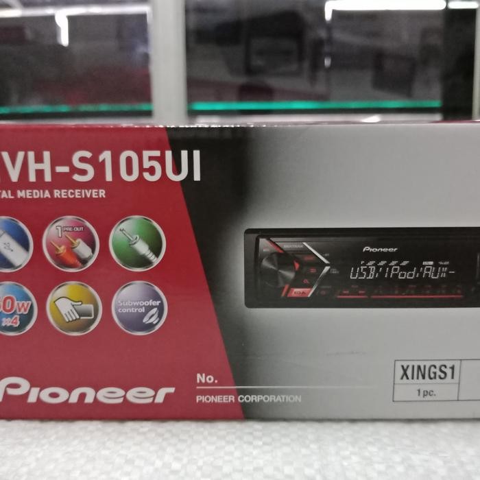 Terlaris Singledin Pioneer - Pioneer Mvhs105Ui - Pioneer Mvhs105 - Hu Pioneer