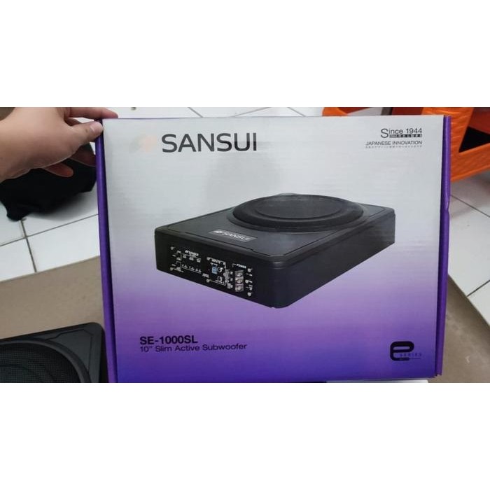 Paling Murah Subwofer Kolong Sansui / Basstube / Sansui Sa-Fa1100 10 Inch