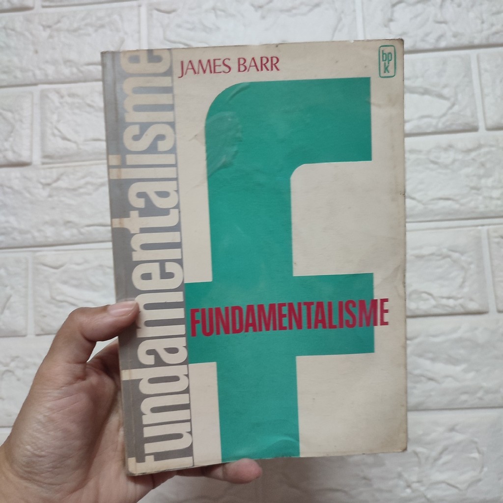James Barr: Fundamentalisme