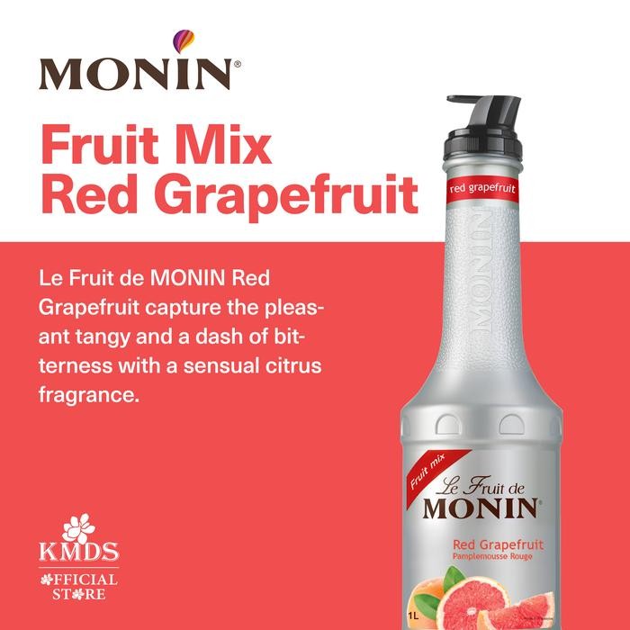 

Monin Puree Fruit Red Grapefruit 1 Liter