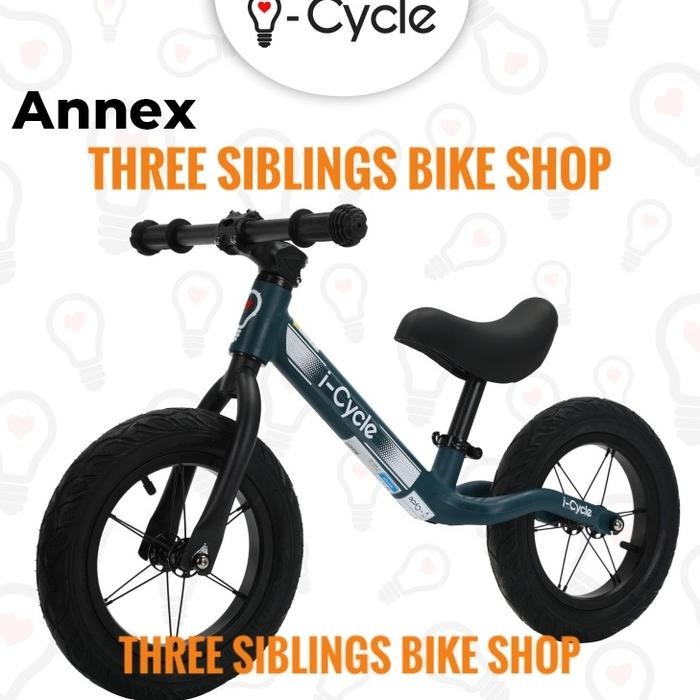 I-Cycle Balance Bike Annex (Black & Dark Green)