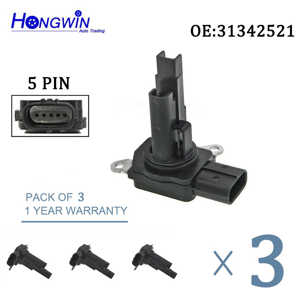 NO #31342521/31321906 / 31380619 MAF Sensor Massa Aliran Udara untuk