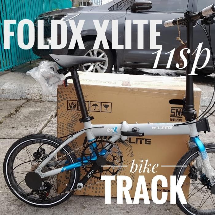 Sepeda Lipat Foldx Xlite 16 Inch 11 Speed