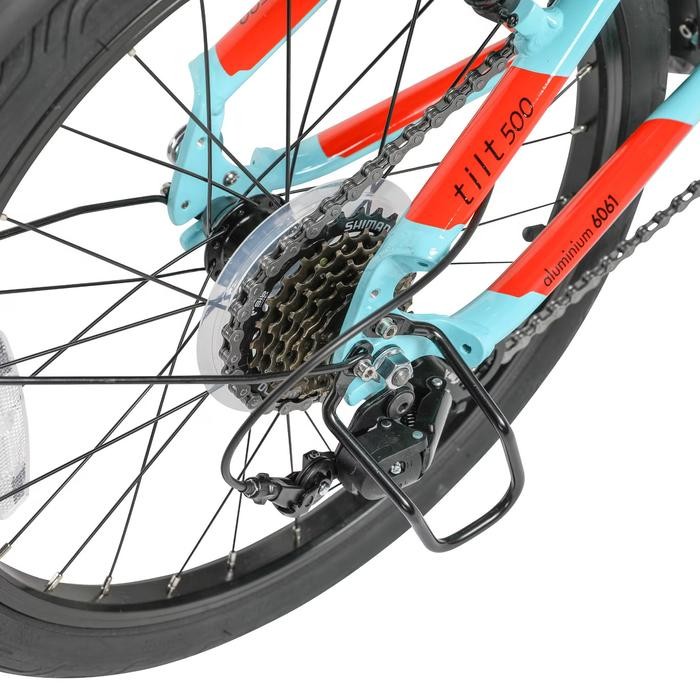 Btwin Sepeda Lipat Anak Dewasa 20 Inci Tilt 500 Folding Bike 7 Speed Original