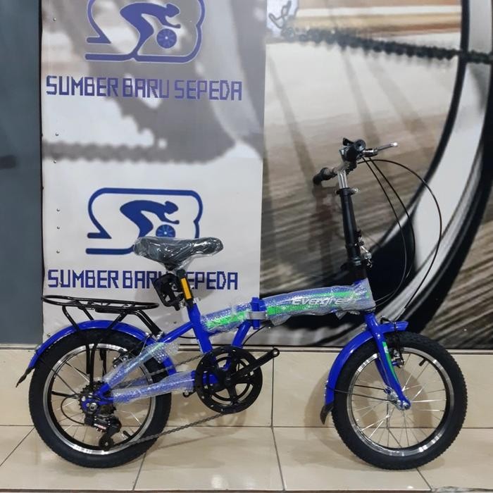 Sepeda Lipat 16" Evergreen Anak