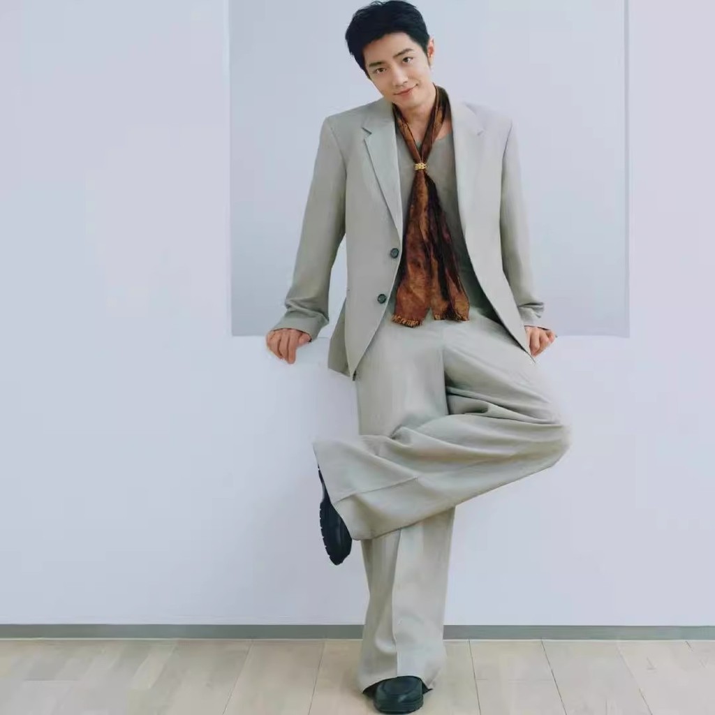 2025/02 Issue Portrait Xiao Zhan Cover Magazine Sean Xiao Figure Inner Page Photo Album Art