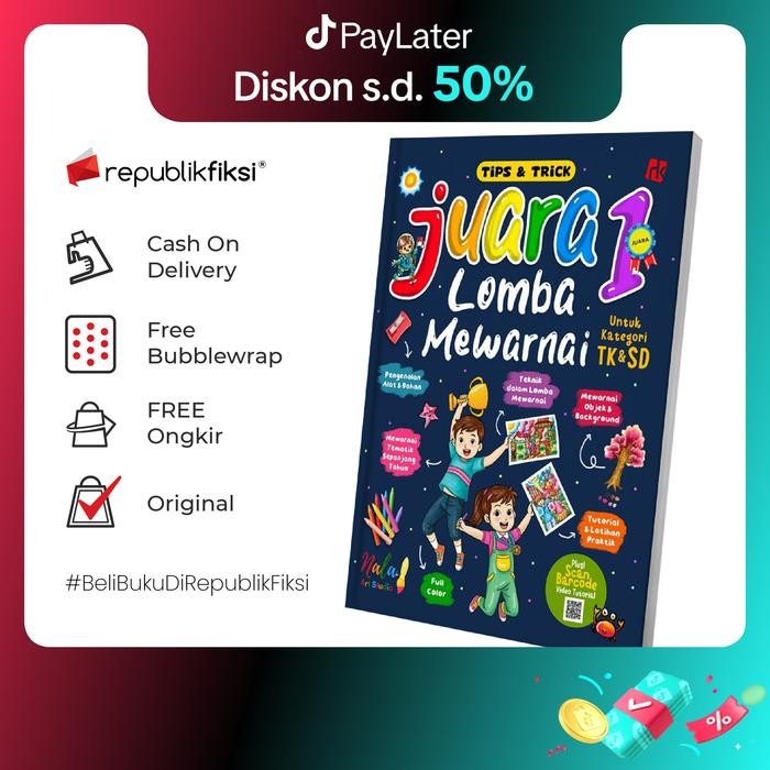 

Buku Anak Tips & Trik Juara 1 Lomba Mewarnai - Nala Art Studio - Ruang Kata