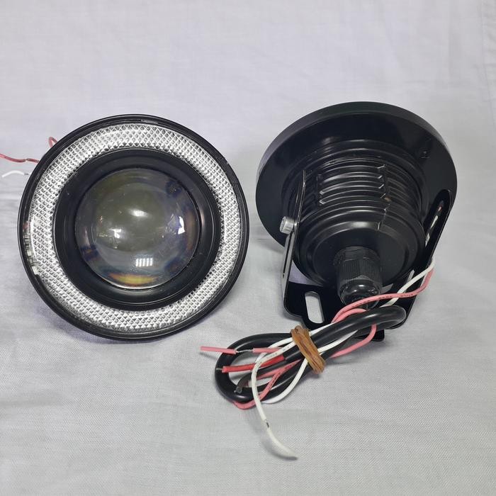 (TERLARIS) foglamp LED mobil daihatsu ayla angel eyes (TERBAIK) (TERBARU) (TERMURAH)