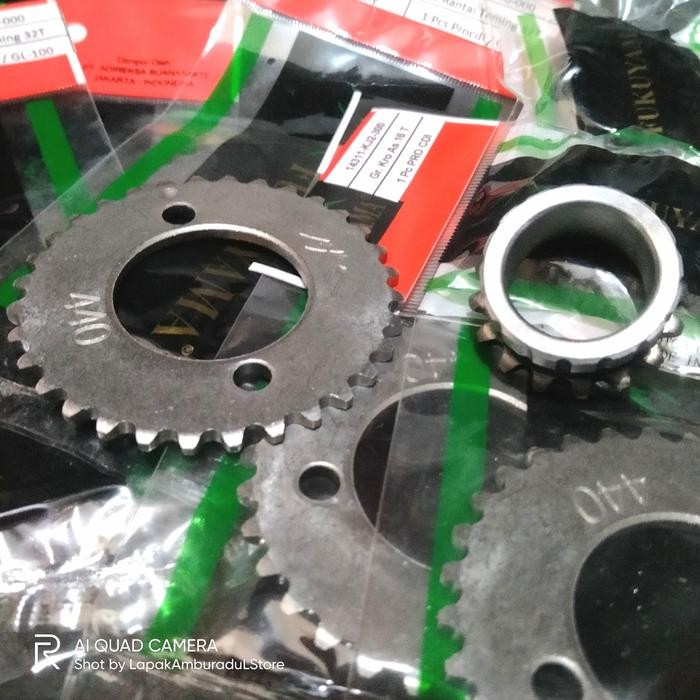 Gir Gigi Sentrik Timing Set Atas Bawah Gl Series Fukuyama