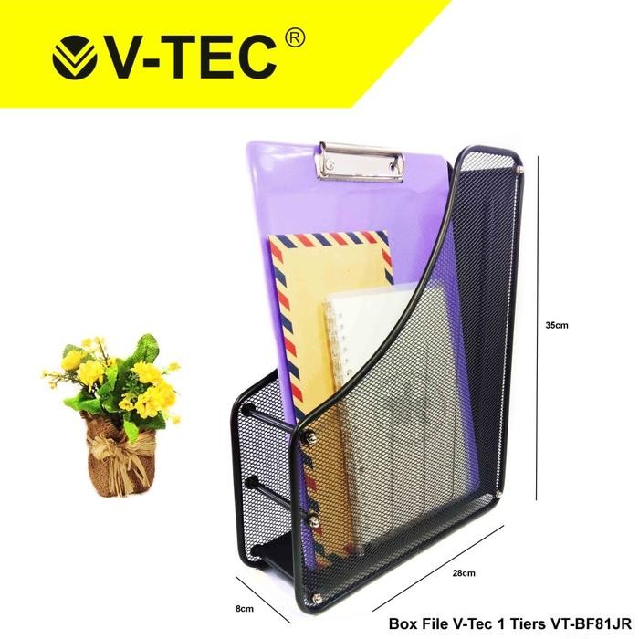 

Melayani Faktur Pajak! V-Tec Sysbox File 1 Sap Jaring Besi Type Vt-Bf.81Jr