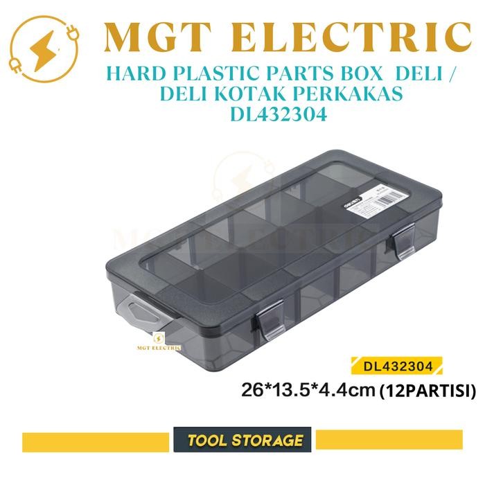 

Promo! Kotak Plastik Perkakas Deli / Plastic Box Deli / Kotak Perkakas Deli