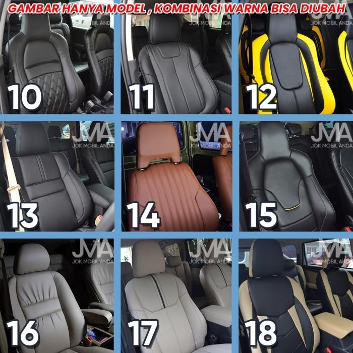 Jok Paten Kulit Mobil Honda Brio Bahan MBtech Carrera