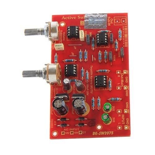 Crossover Active Subwoofer - Aktif Crossover Cross Over Filter Subwoo