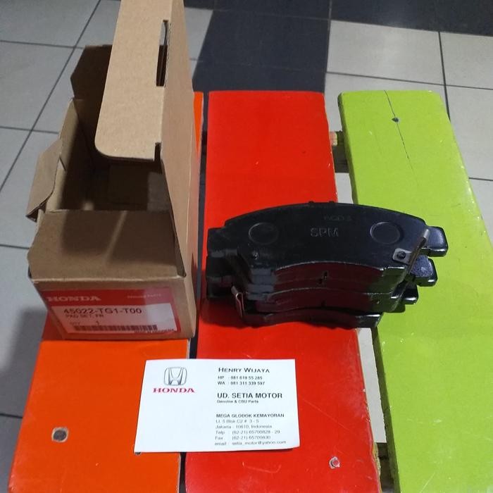 Menarik Kampas Rem Brake Pad Depan Honda Brio Original