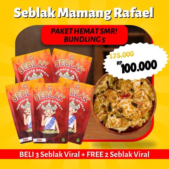 

SMR Paket Puas - (Bundling 5) Seblak Mamang Rafael Instan