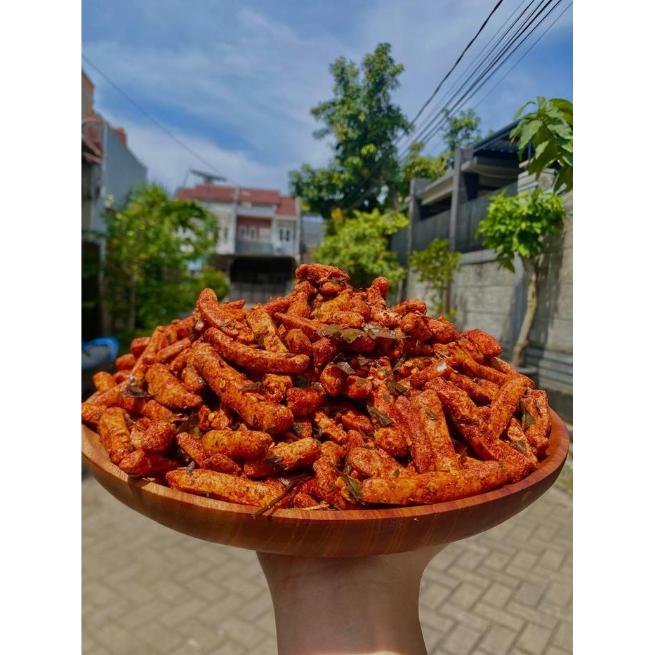 

1KG - Paket Bundling Basreng Pedas & Original Food Snacks Makanan