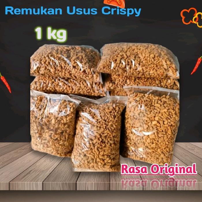 

Remukan usus Crispy 1 kg Enak gurih Renyah Keripik Kripik Snack Cemilan Food Makanan