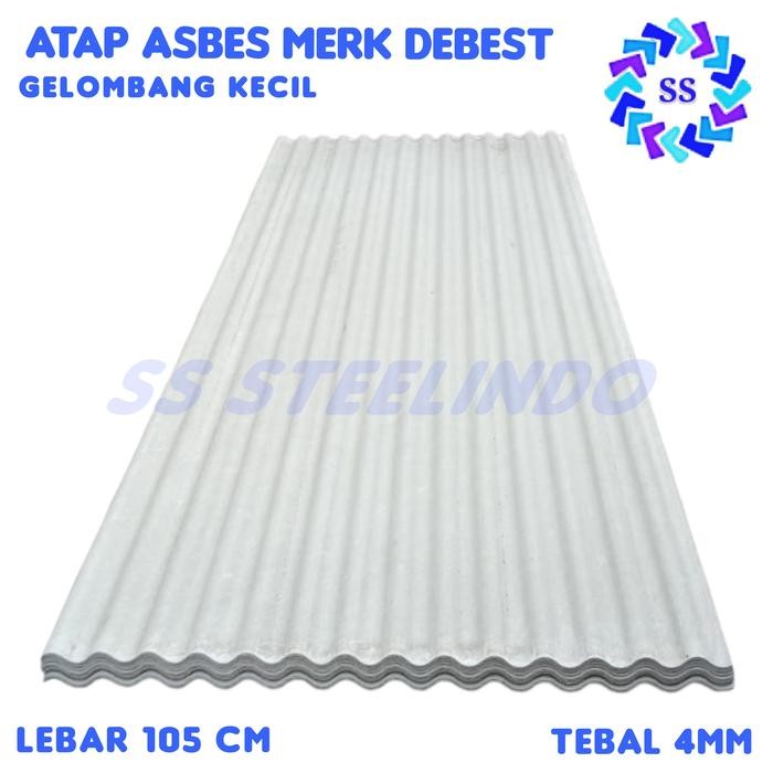 ATAP GENTENG ASBES 1,5M 1,8M, 2,1M 2,4M 3M