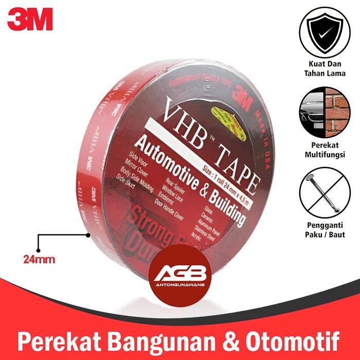 

Double Tape 3M VHB Tape 24mm Automotive And Building