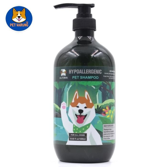 Ultima Hypoallergenic Dog Shampoo - Shampo Anjing Alergi Sensitive -Gratisongkir