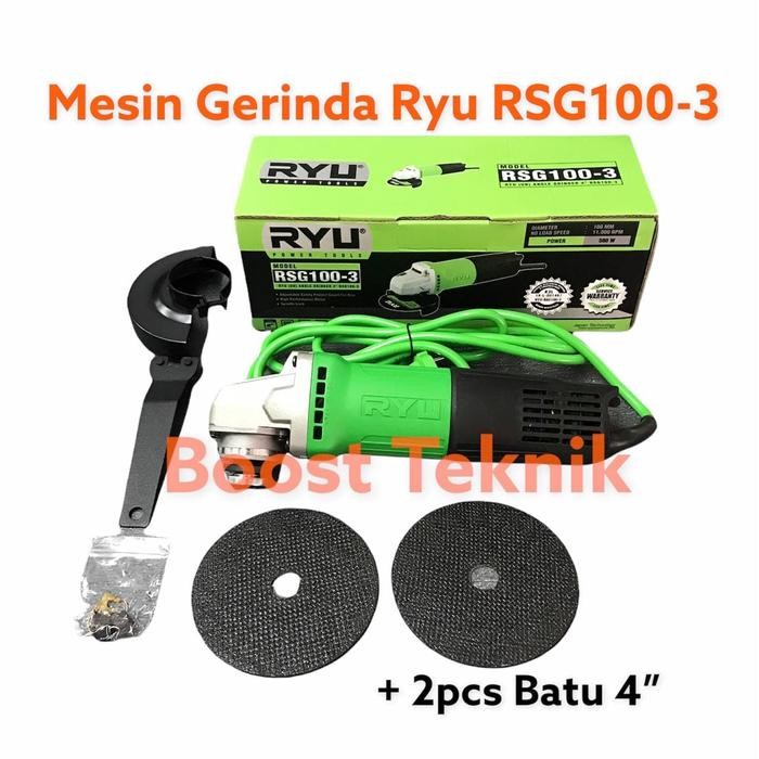 Mesin Gerinda Tangan RYU 4 RSG100-3 / Gerinda Ryu RSG100-3