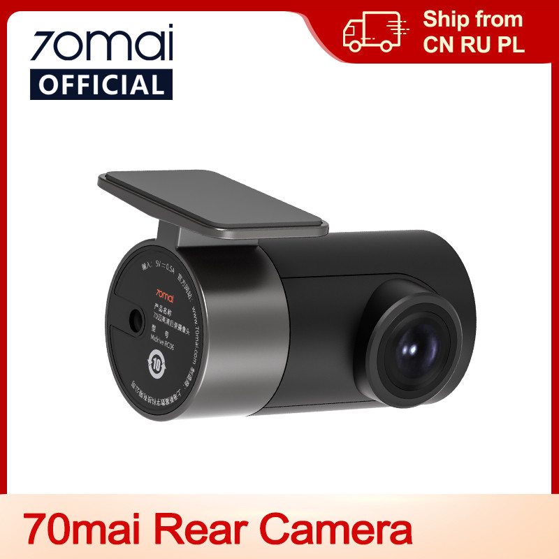 70mai Rear Cam RC06 for 70mai 4K Dash Cam 70mai A800 4K Car DVR Rearview cam 70mai Pro Plus+ for A80