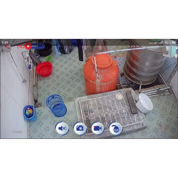 PAKET CCTV 8CH 4 CAMERA 500GB