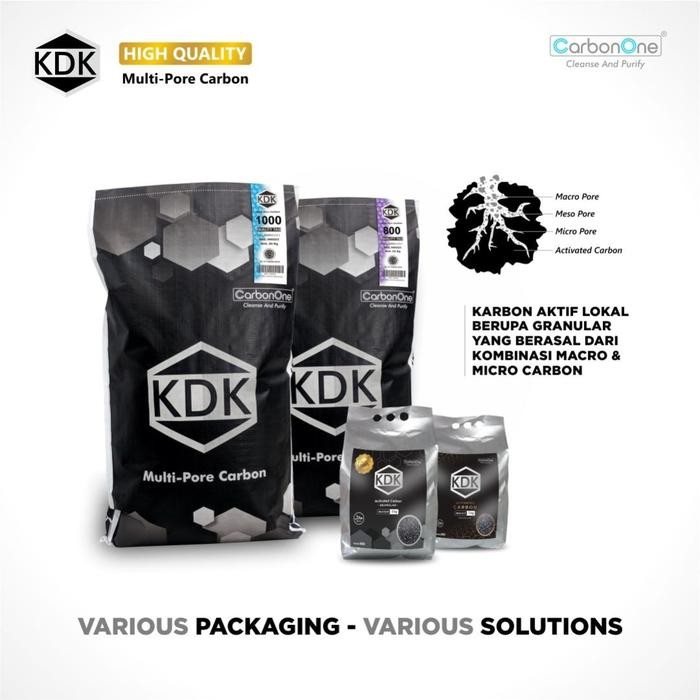 CARBON KDK MEDIA FILTER AIR IODINE 1000